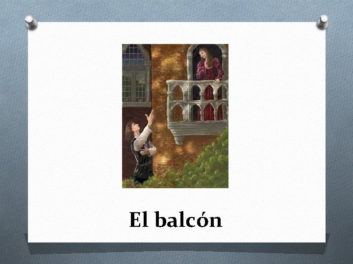El balcón 