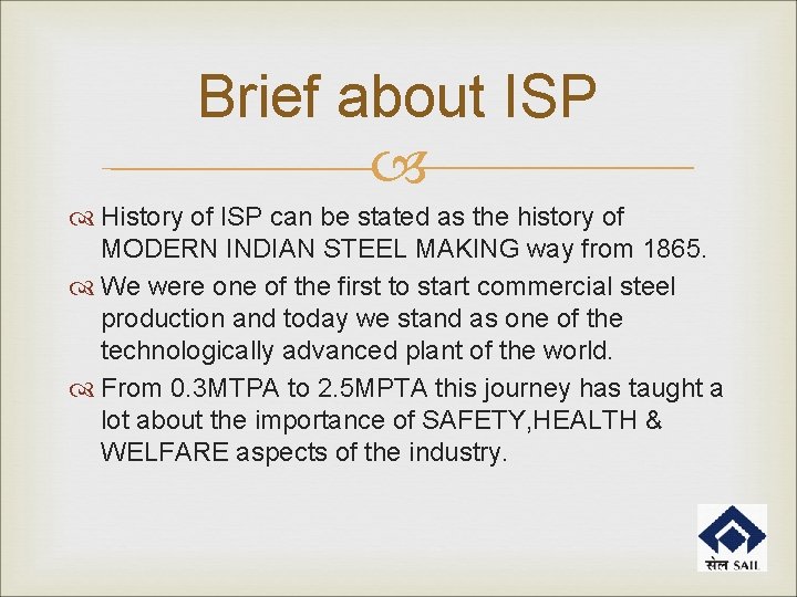 Brief about ISP History of ISP can be stated as the history of MODERN