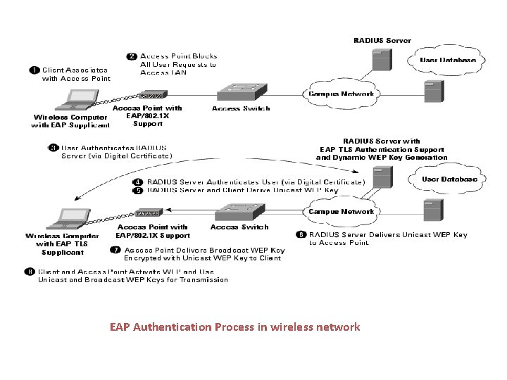 EAP Authentication Process in wireless network EAP Authentication Process in wireless network