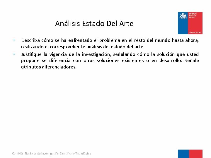 Análisis Estado Del Arte • • Describa cómo se ha enfrentado el problema en