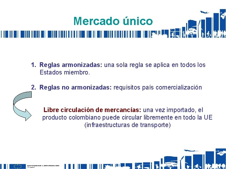 Mercado único 1. Reglas armonizadas: una sola regla se aplica en todos los Estados