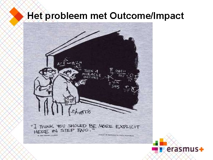 Het probleem met Outcome/Impact 