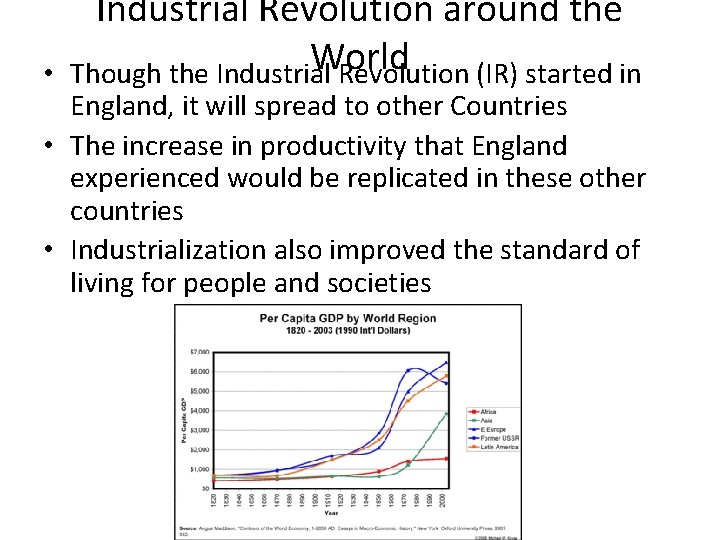 • Industrial Revolution around the World Though the Industrial Revolution (IR) started in • Industrial Revolution around the World Though the Industrial Revolution (IR) started in