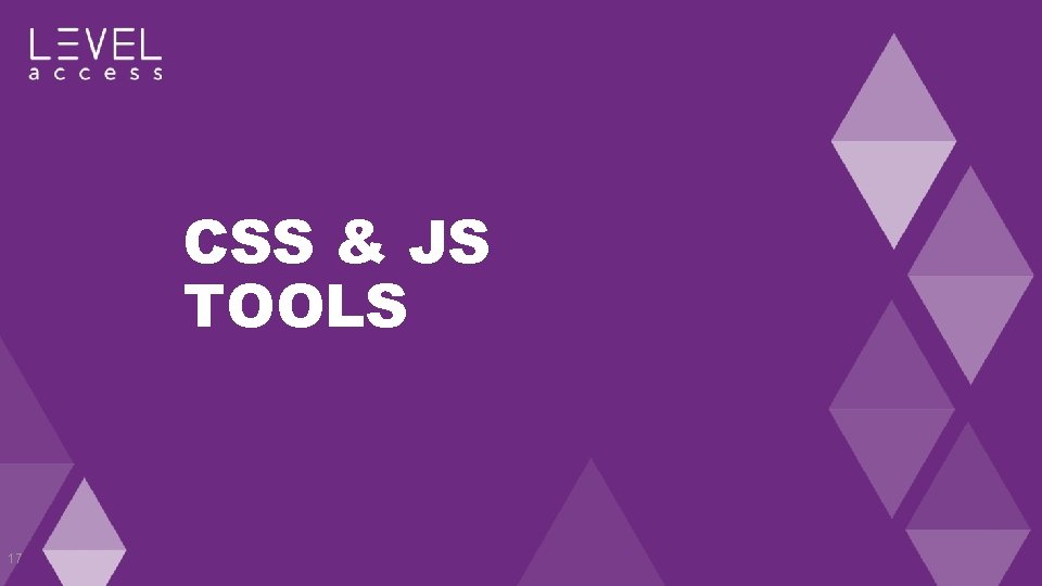 CSS & JS TOOLS 17 