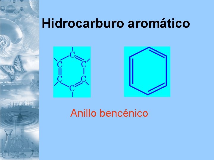 Hidrocarburo aromático Anillo bencénico 