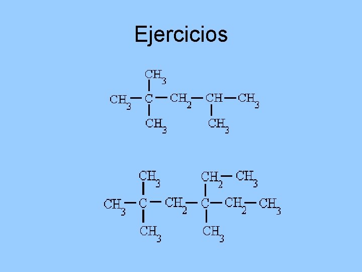 Ejercicios 