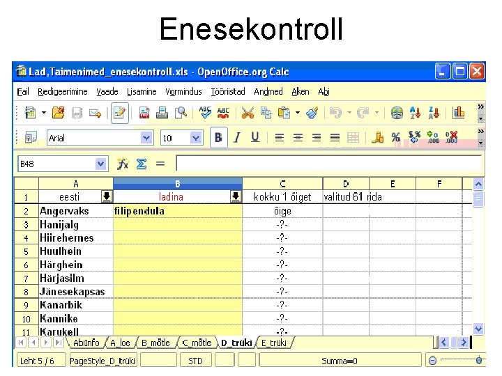 Enesekontroll 