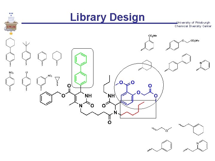 Library Design University of Pittsburgh Chemical Diversity Center 