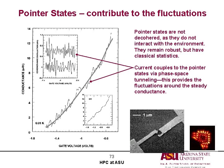 Pointer States – contribute to the fluctuations Pointer states are not decohered, as they