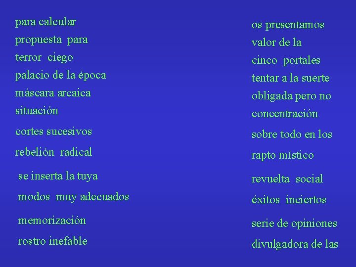 para calcular propuesta para terror ciego os presentamos valor de la cinco portales palacio