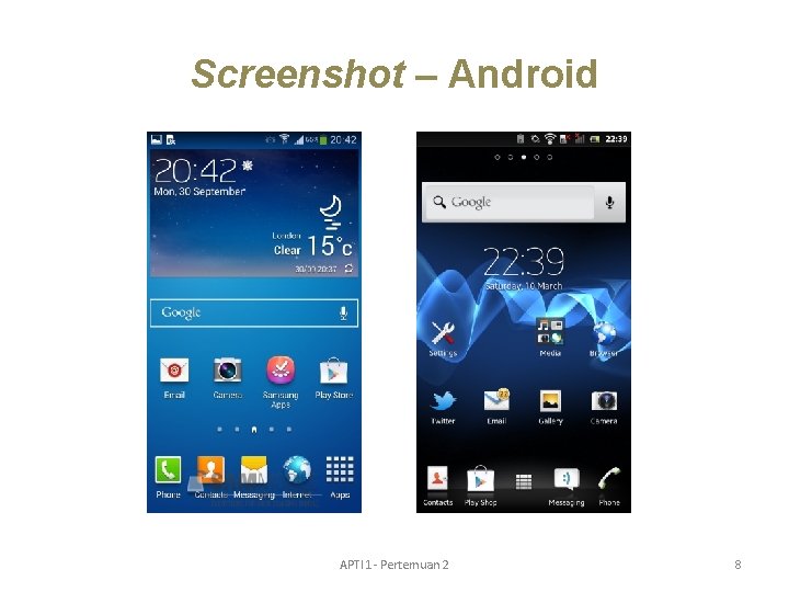 Screenshot – Android APTI 1 - Pertemuan 2 8 