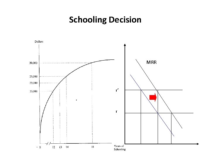 Schooling Decision MRR r’ r 