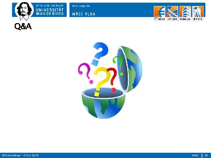 Q&A RISE workshop – OVGU 2018 HRM 40 