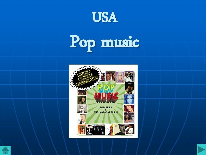 USA Pop music 