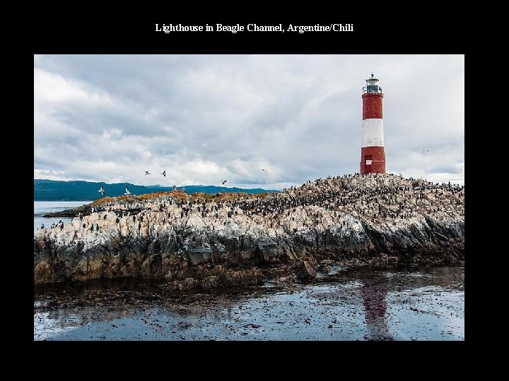 Lighthouse in Beagle Channel, Argentine/Chili 