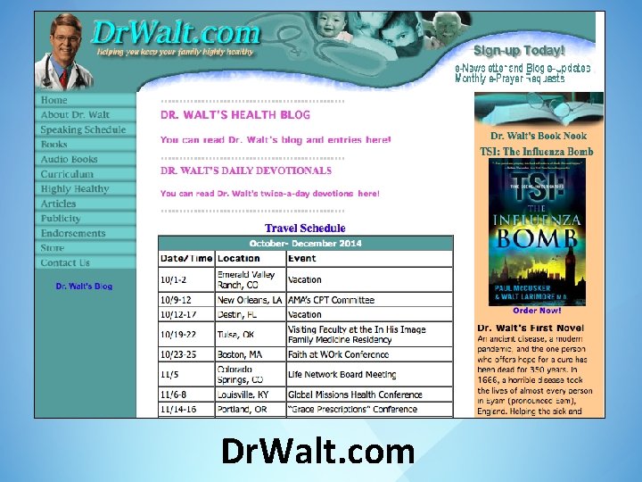 Dr. Walt. com 