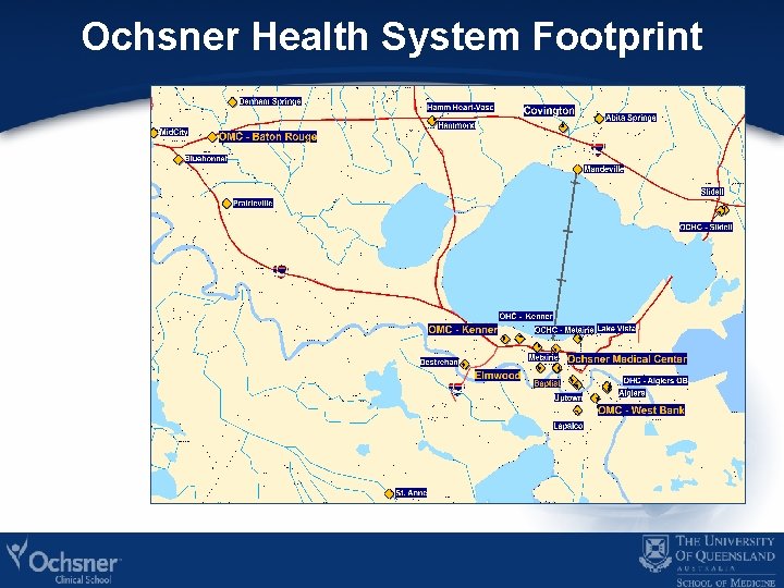 Ochsner Health System Footprint 