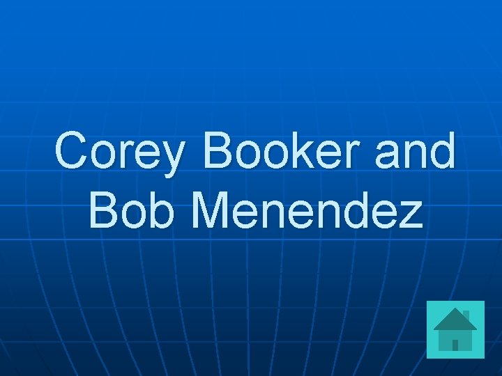 Corey Booker and Bob Menendez 