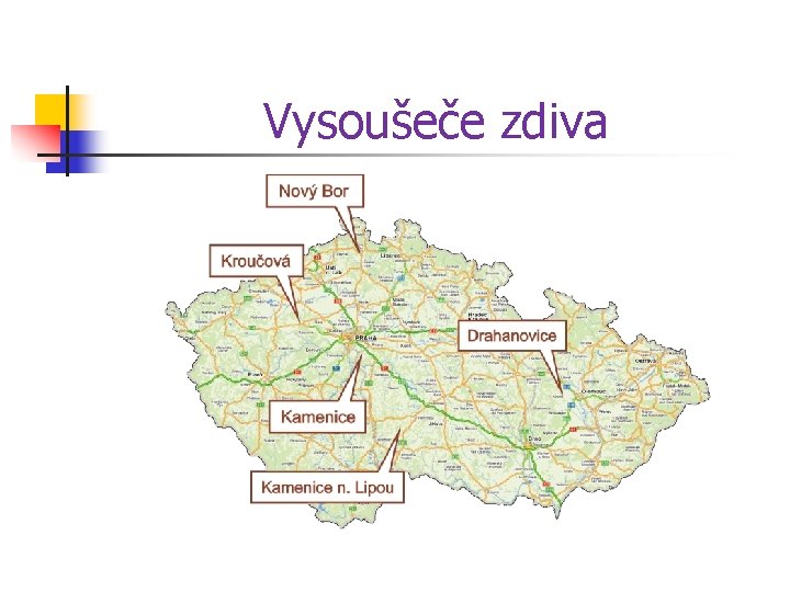 Vysoušeče zdiva 