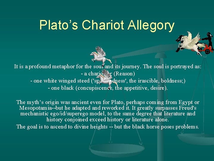 Plato’s Chariot Allegory It is a profound metaphor for the soul and its journey.