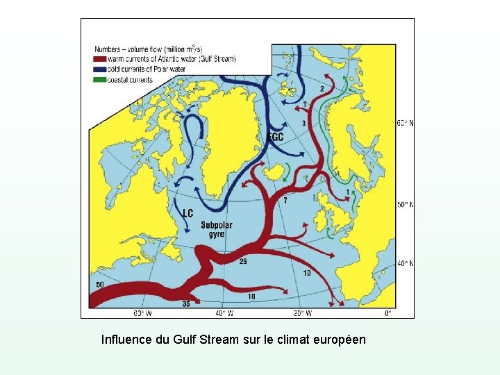 Influence du Gulf Stream sur le climat européen 
