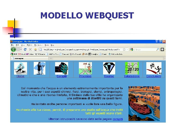 MODELLO WEBQUEST 
