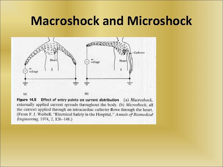Macroshock and Microshock 