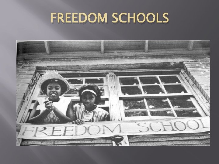 FREEDOM SCHOOLS 