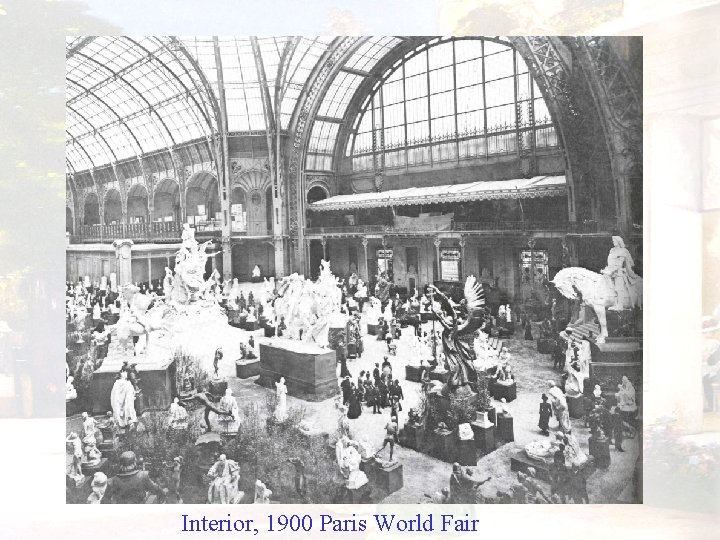 Interior, 1900 Paris World Fair 