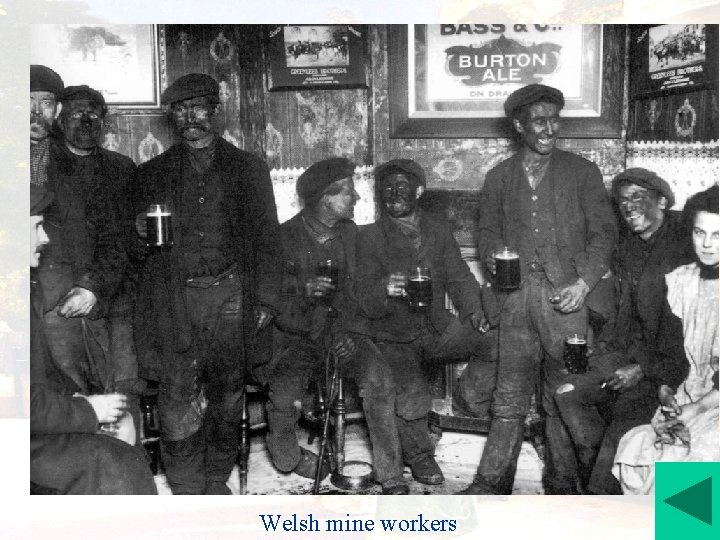 Welsh mine workers 