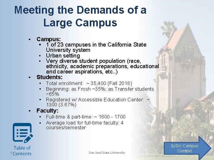 Meeting the Demands of a Large Campus ▪ ▪ Campus: ▪ 1 of 23