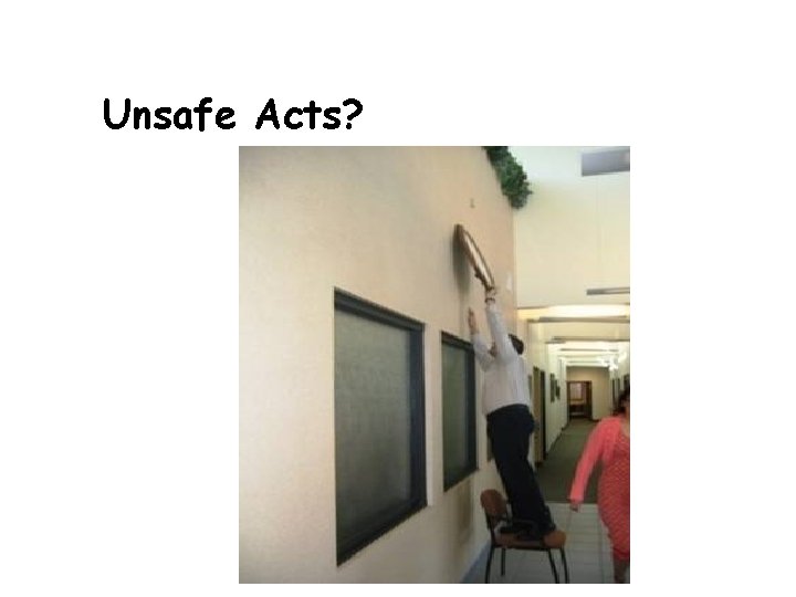 Unsafe Acts? 