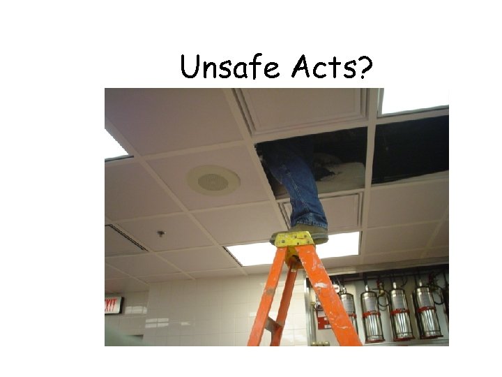 Unsafe Acts? 