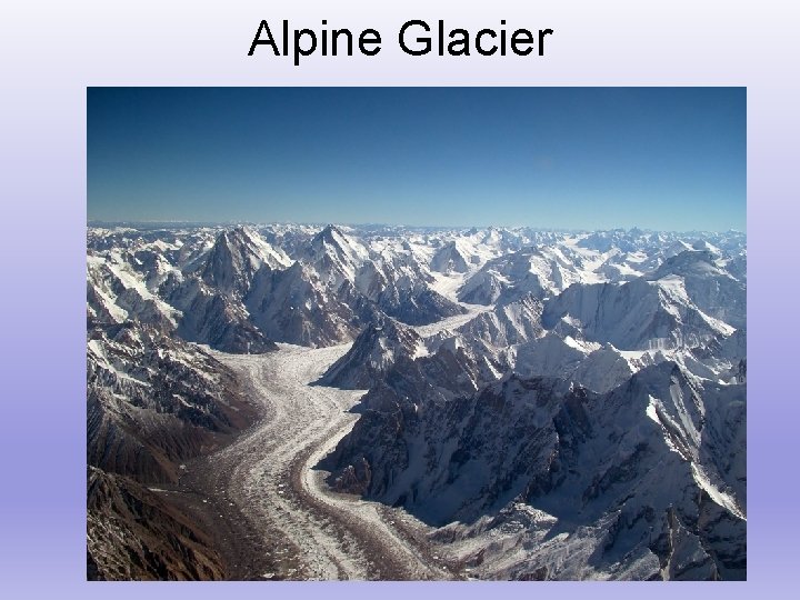 Alpine Glacier 
