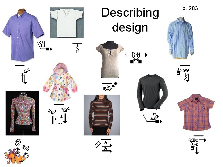Describing design p. 283 