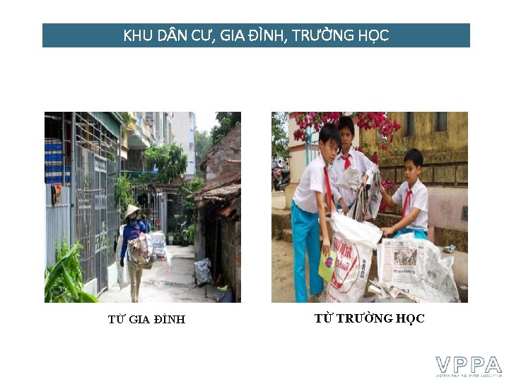 KHU D N CƯ, GIA ĐÌNH, TRƯỜNG HỌC TỪ GIA ĐÌNH TỪ TRƯỜNG HỌC