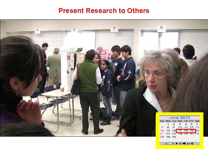 Present Research to Others 