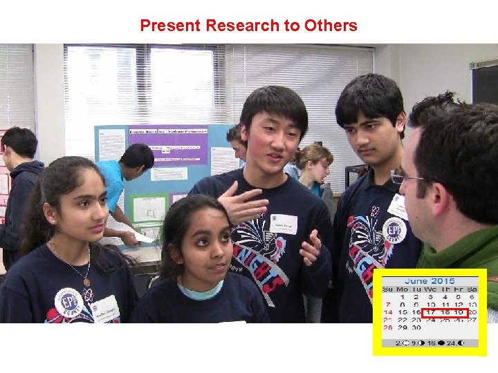 Present Research to Others 