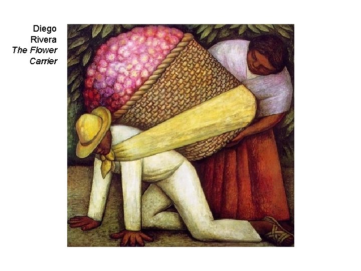 Diego Rivera The Flower Carrier 