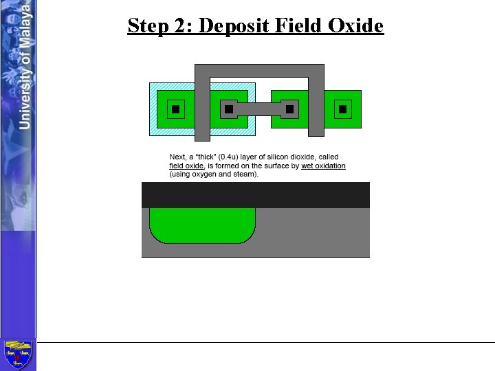 Step 2: Deposit Field Oxide 