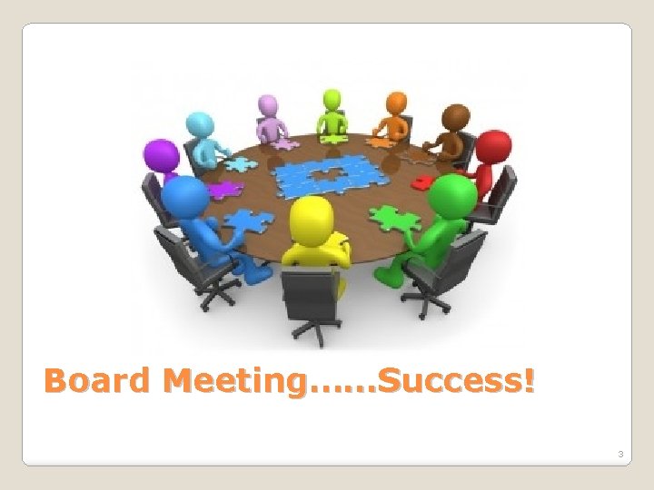 Board Meeting……Success! 3 