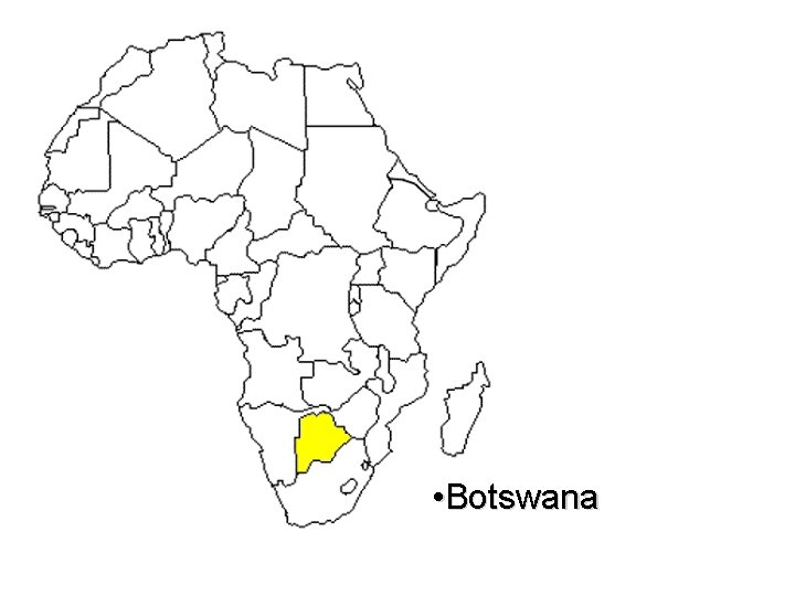  • Botswana 