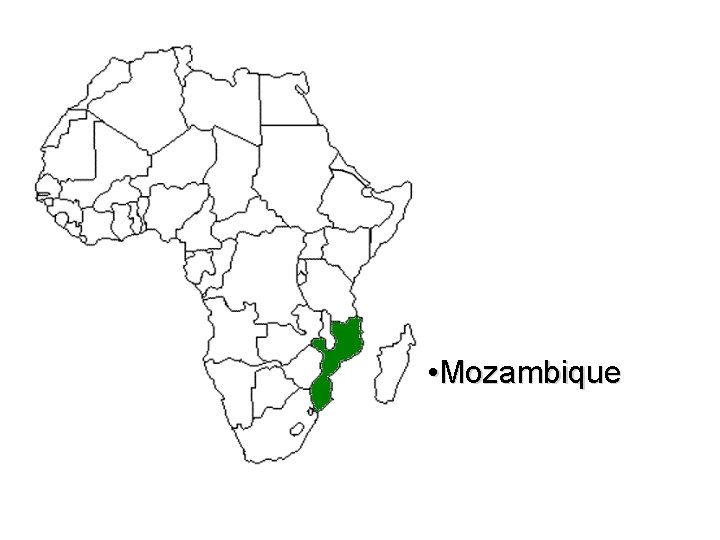  • Mozambique 