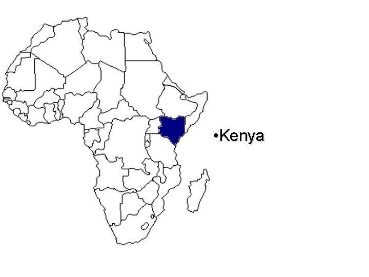  • Kenya 