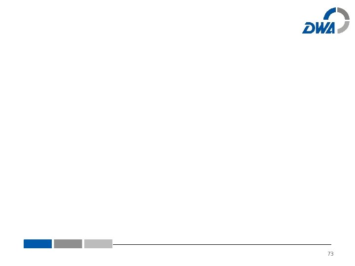 Danke für Ihre Aufmerksamkeit 73 