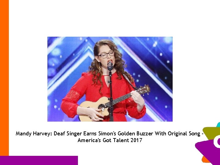 Mandy Harvey: Deaf Singer Earns Simon's Golden Buzzer With Original Song America's Got Talent