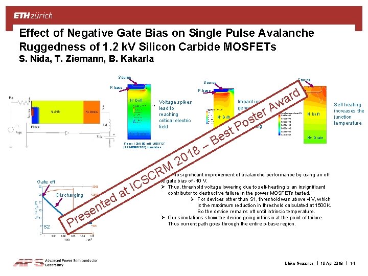 Effect of Negative Gate Bias on Single Pulse Avalanche Ruggedness of 1. 2 k.