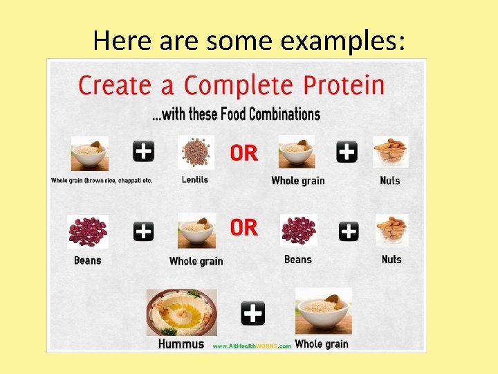 Here are some examples: 