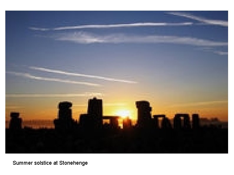 Summer solstice at Stonehenge 