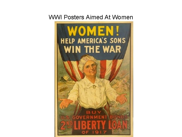 WWI Posters Aimed At Women 